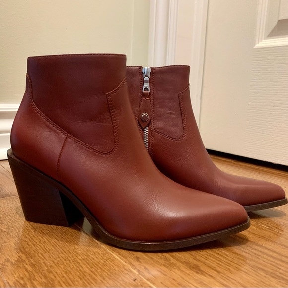 Rag & Bone “Razor” boot [size 36, red leather, euc] - Picture 3 of 14